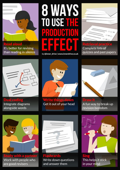8 ways to use the production effect for revision