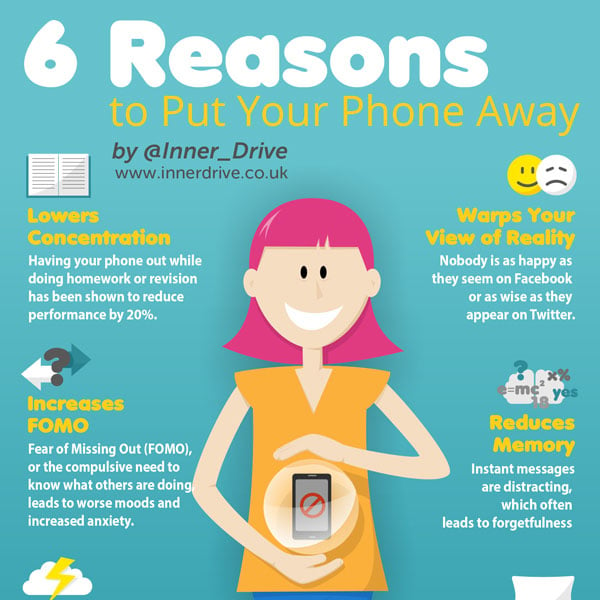 6 Reasons to Put Your Phone Away