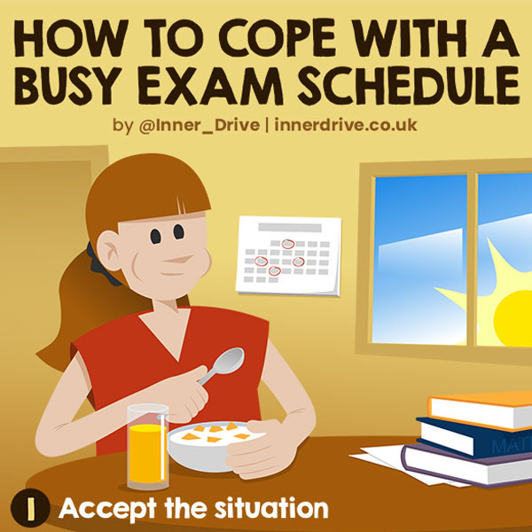 How to cope with a busy exam schedule
