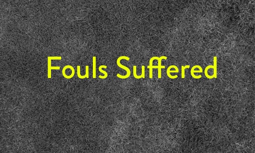 Fouls suffered